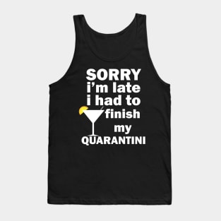 quarantini Tank Top